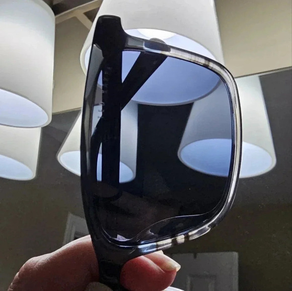 Ted Baker London Polarized Sunglasses Designer Blue Gray Black - Picture 6 of 9